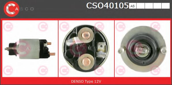 Втягивающее реле стартера CASCO CSO40105AS