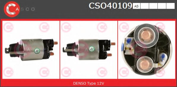 Втягивающее реле стартера CASCO CSO40109AS