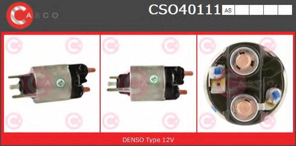 Втягивающее реле стартера CASCO CSO40111AS