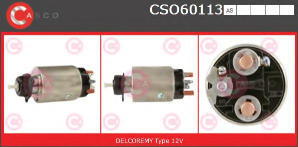 Втягивающее реле стартера CASCO CSO60113AS