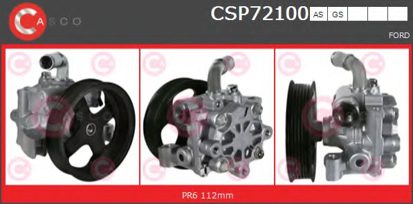 Насос гидроусилителя руля CASCO CSP72100AS