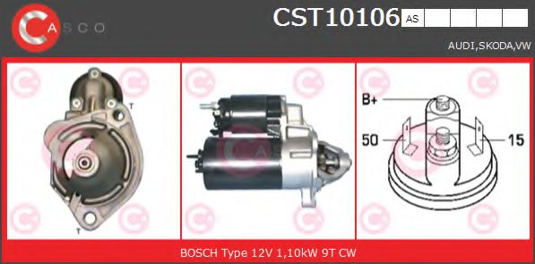 Стартер CASCO CST10106AS