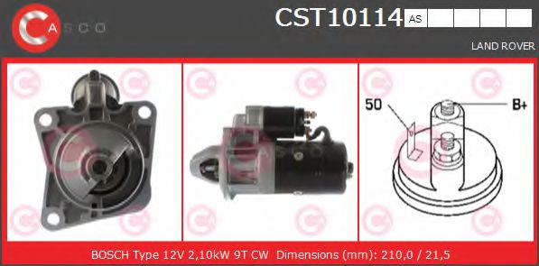Стартер CASCO CST10114AS