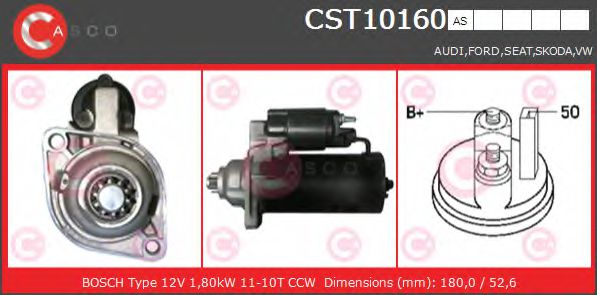 Стартер CASCO CST10160AS