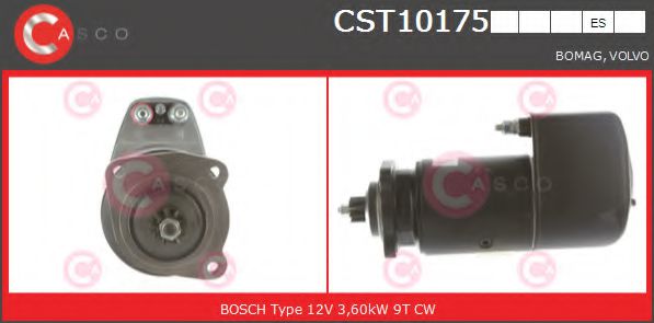 Стартер casco CST10175ES