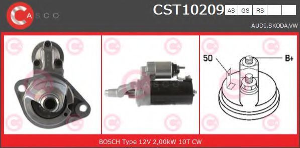Стартер CASCO CST10209AS
