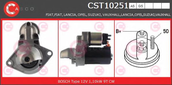 Стартер CASCO CST10251AS