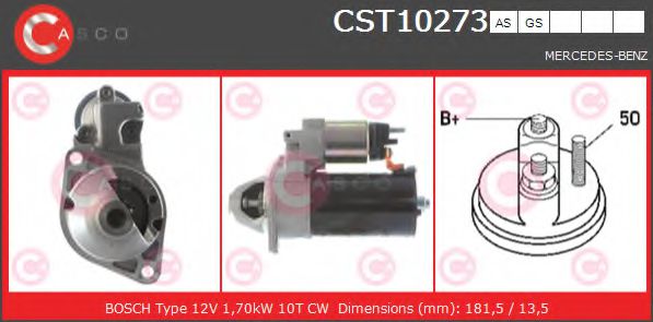 Стартер CASCO CST10273AS