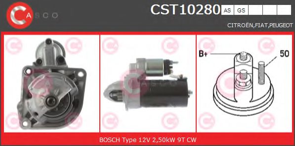 Стартер CASCO CST10280AS