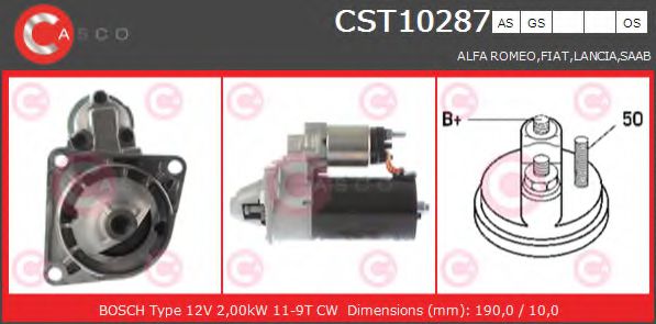 Стартер CASCO CST10287AS