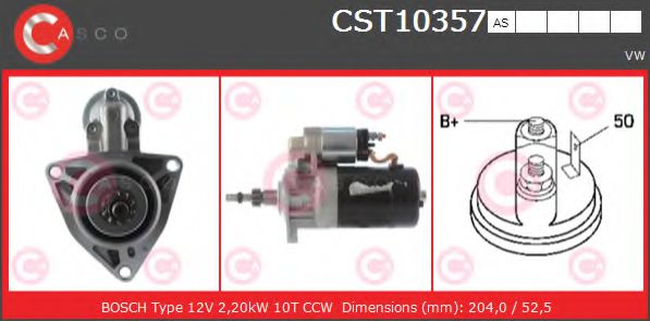 Стартер CASCO CST10357AS