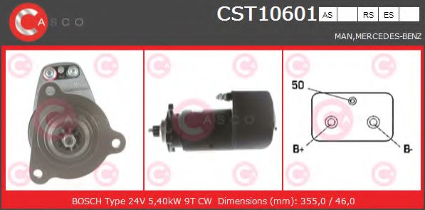 Стартер CASCO CST10601AS