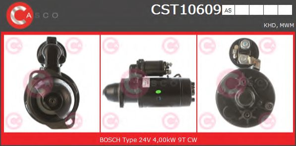 Стартер casco CST10609AS