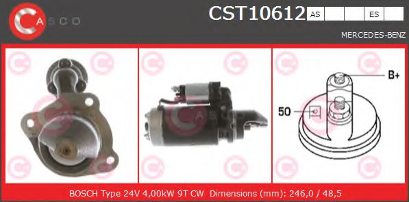 Стартер CASCO CST10612AS