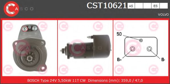 Стартер CASCO CST10621AS