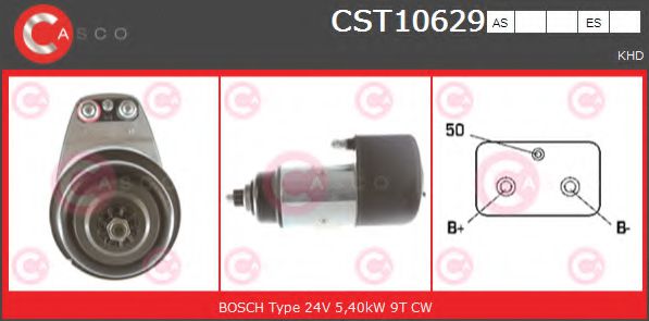 Стартер casco CST10629AS