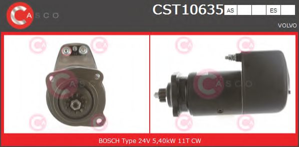 Стартер casco CST10635AS