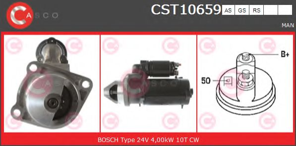 Стартер CASCO CST10659AS