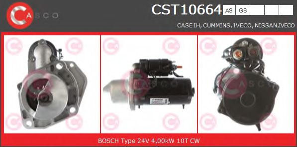 Стартер CASCO CST10664AS
