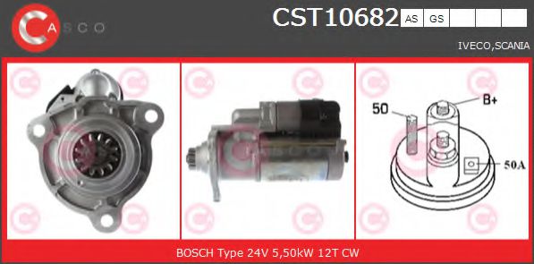 Стартер CASCO CST10682AS