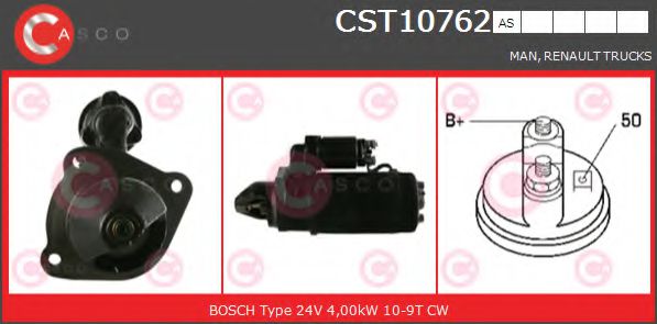 Стартер casco CST10762AS