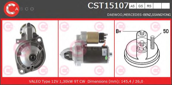 Стартер CASCO CST15107AS