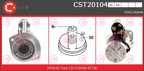 Стартер CASCO CST20104AS