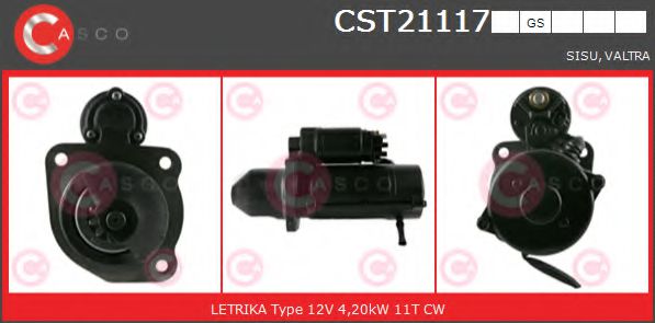 Стартер casco CST21117GS