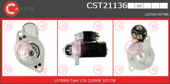 Стартер casco CST21136GS
