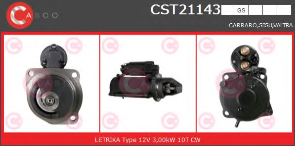Стартер casco CST21143GS