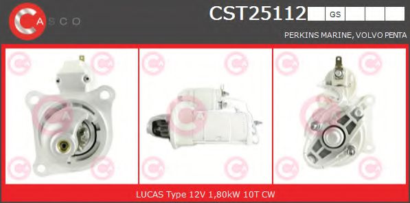 Стартер casco CST25112GS