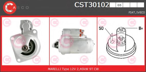 Стартер casco CST30102GS