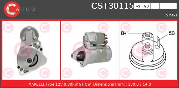 Стартер CASCO CST30115AS
