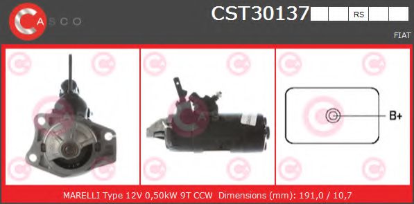 Стартер casco CST30137RS
