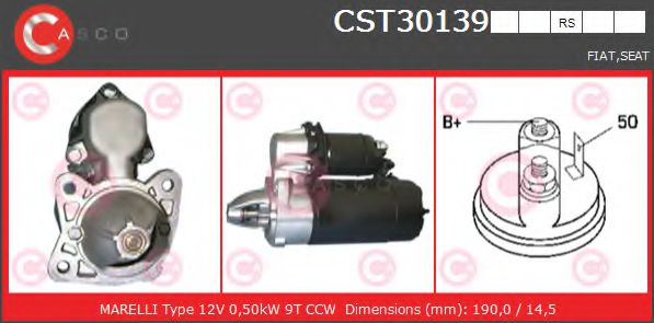 Стартер casco CST30139RS