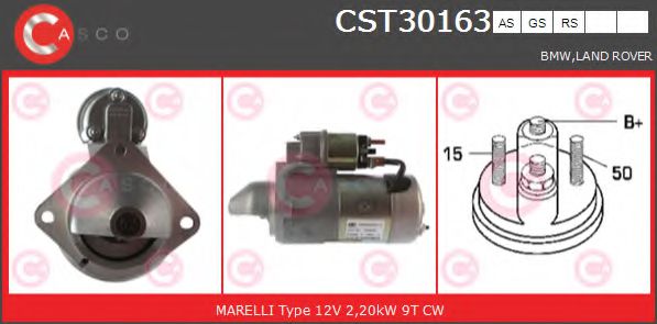 Стартер CASCO CST30163AS