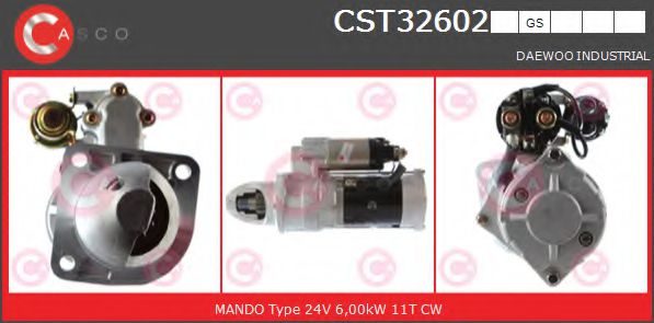 Стартер casco CST32602GS
