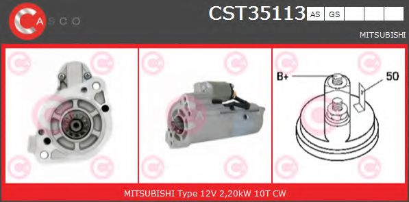 Стартер CASCO CST35113AS