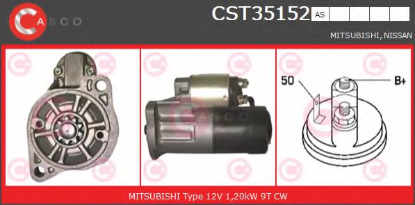 Стартер CASCO CST35152AS