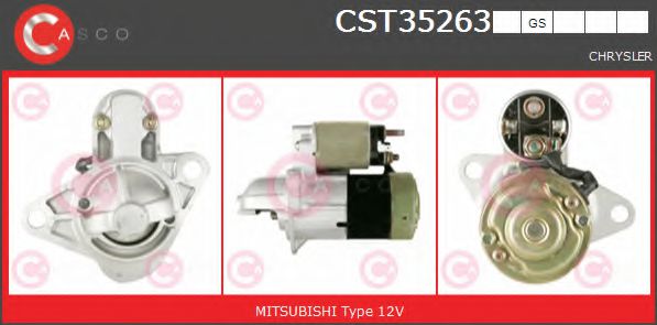 Стартер casco CST35263GS
