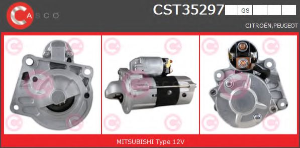 Стартер MITSUBISHI M002T86371