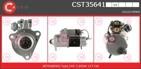 Стартер casco CST35641GS