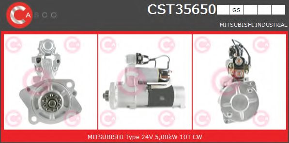 Стартер casco CST35650GS