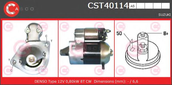 Стартер CASCO CST40114AS