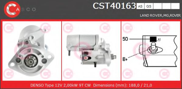 Стартер CASCO CST40163AS
