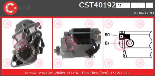 Стартер casco CST40192AS