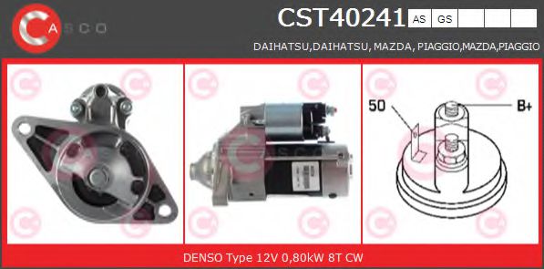 Стартер CASCO CST40241AS