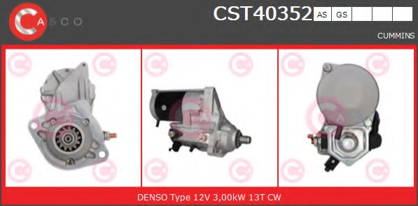 Стартер casco CST40352AS