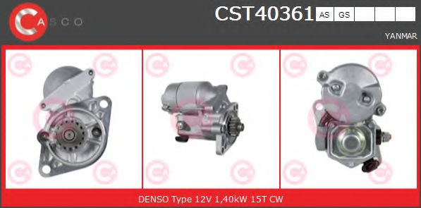 Стартер casco CST40361AS