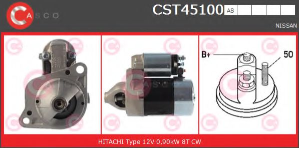 Стартер CASCO CST45100AS
